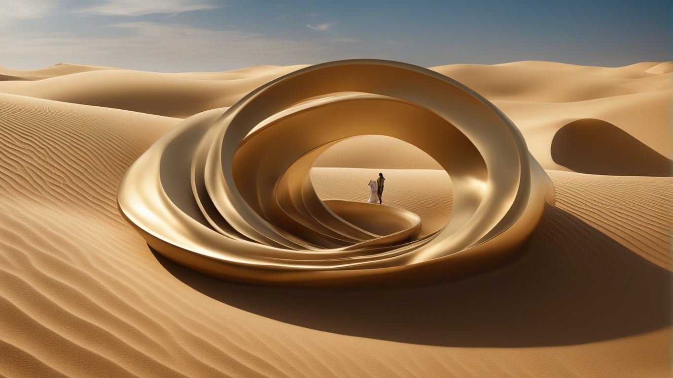 Mystieke sculpturen in de woestijn 23UA - Aitopic.nl